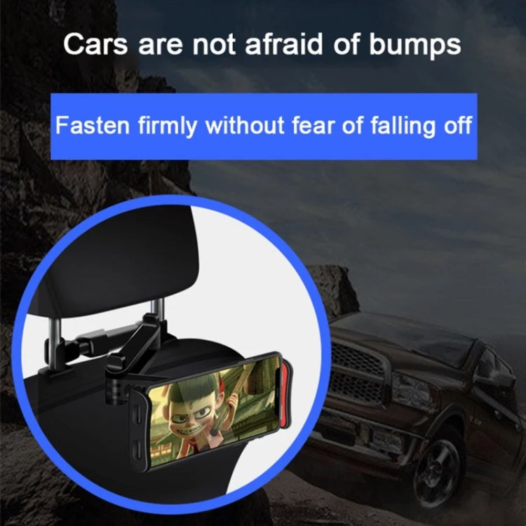 CHZ-06 可伸縮汽車后枕支架 適用於7-14寸手機/平板電腦