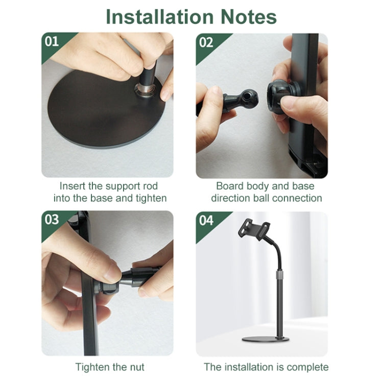 ZM17 可伸縮旋轉戶外自拍桌面手機支架 適用於4.6-7.8寸手機/平板電腦