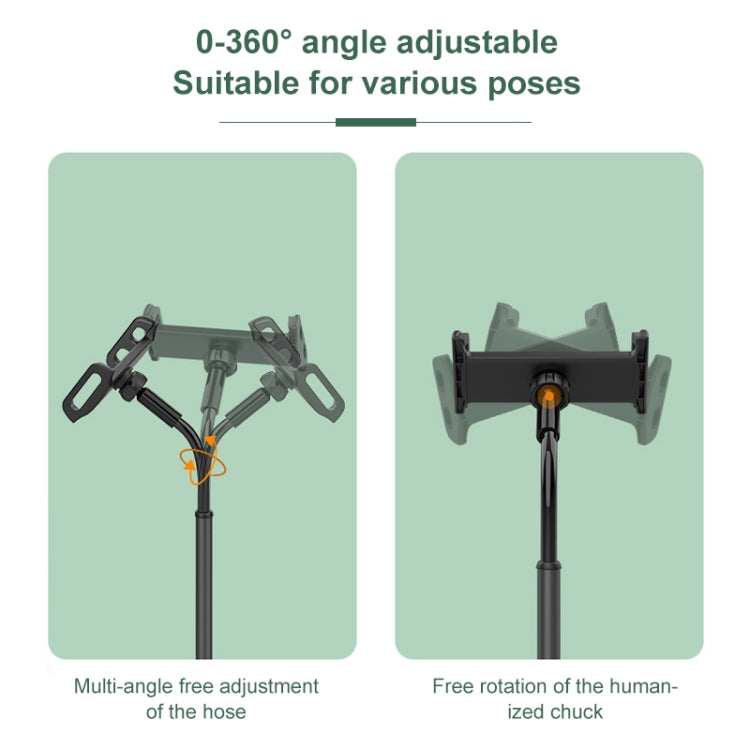 ZM17 可伸縮旋轉戶外自拍桌面手機支架 適用於4.6-7.8寸手機/平板電腦