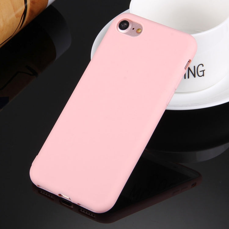 4.7英寸  適用於iPhone 8 & 7  純色TPU保護殼 不帶圓孔