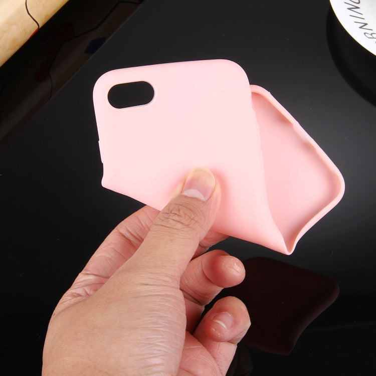 4.7英寸  適用於iPhone 8 & 7  純色TPU保護殼 不帶圓孔