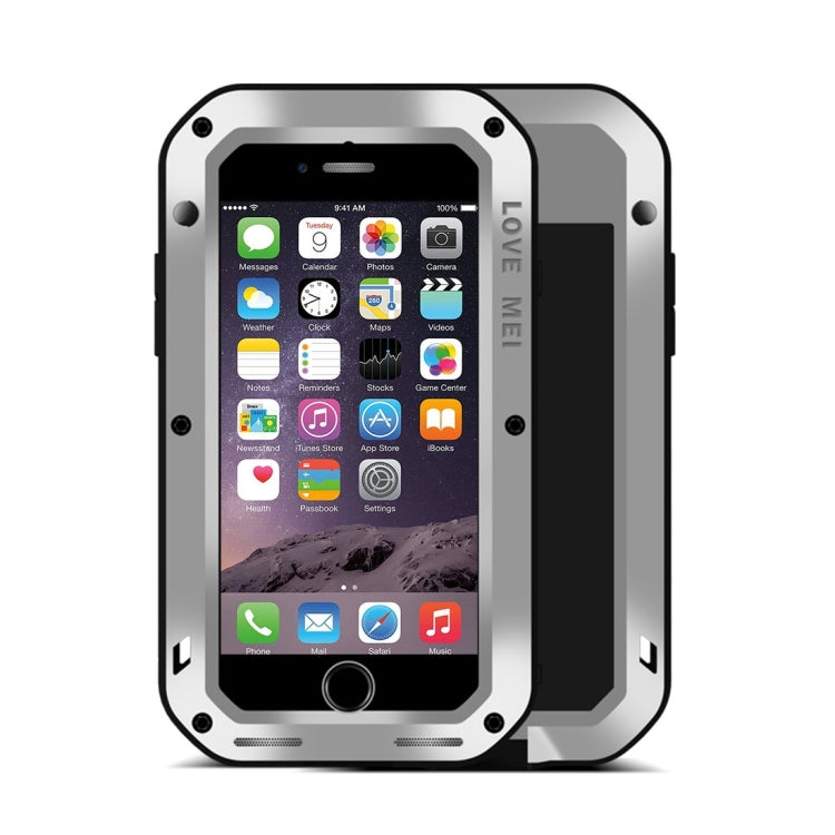 LOVE MEI 適用於蘋果 iPhone 7 4.7英寸三防金屬保護殼