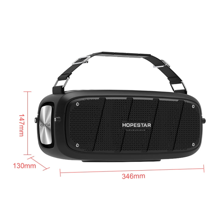 HOPESTAR A20 Pro TWS 便攜式戶外防水重低音藍牙音箱帶麥克風，支持充電寶&免提通話&U盤&TF卡&3.5mm AUX