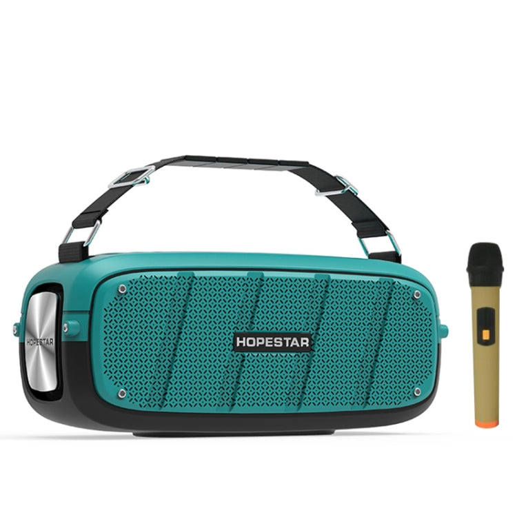 HOPESTAR A20 Pro TWS 便攜式戶外防水重低音藍牙音箱帶麥克風，支持充電寶&免提通話&U盤&TF卡&3.5mm AUX