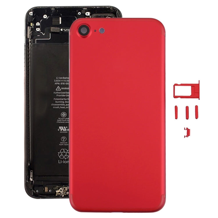 4.7英寸 適用於iPhone 7 六合一  卡槽 音量控制鍵 開機鍵 聲音振動切換鍵 LOGO) 全套替換殼