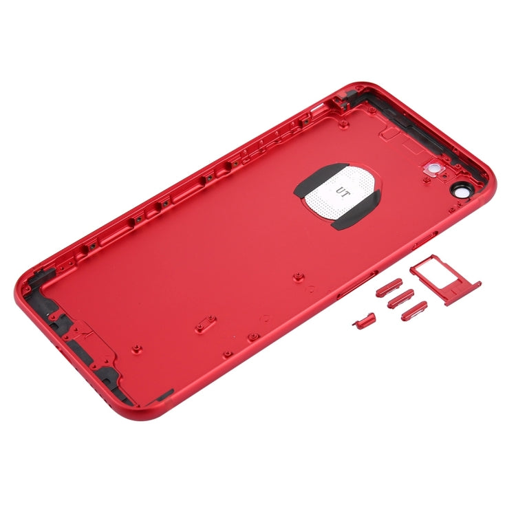 4.7英寸 適用於iPhone 7 六合一  卡槽 音量控制鍵 開機鍵 聲音振動切換鍵 LOGO) 全套替換殼