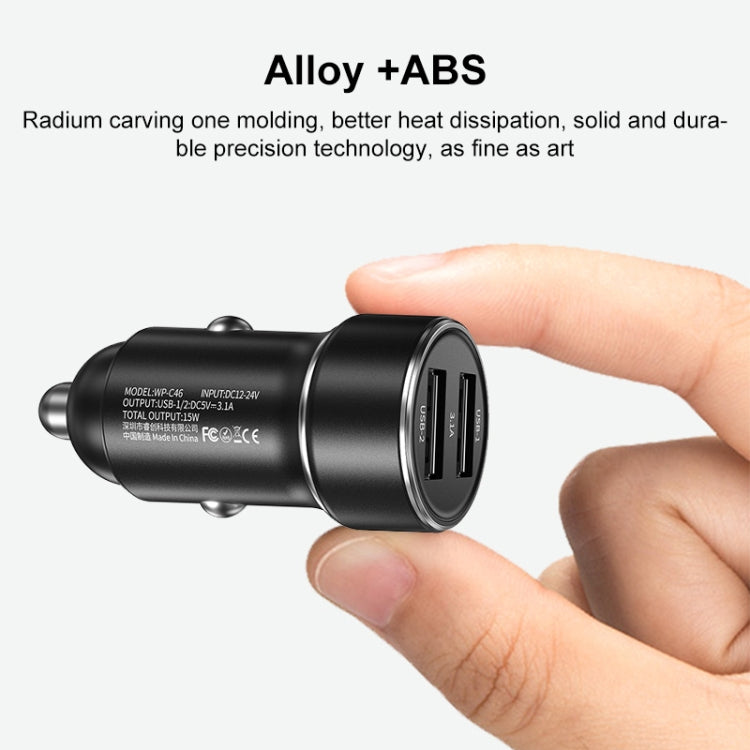 WK WP-C46 星途系列 瑞捷雙USB車載充電器