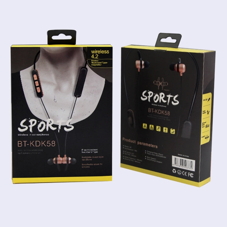 BT-KDK58 入耳式線控運動無線藍牙耳機，帶麥克風，支持免提通話