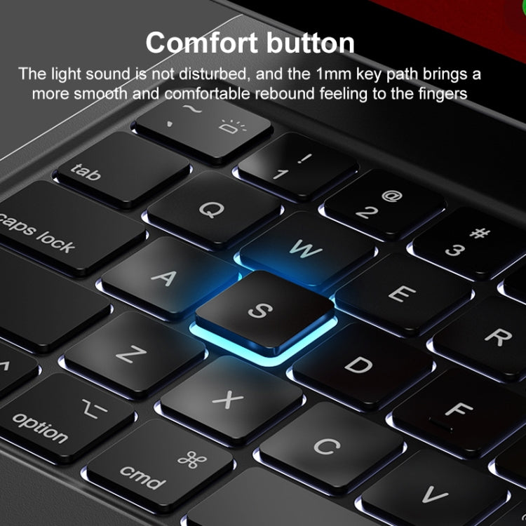 摩米士 KB3M MAG LINK 無線懸浮磁吸鍵盤皮套 適用於iPad Pro 11 2022 / 2021 / 2020 / 2018 / Air 2022 / 2020 10.9