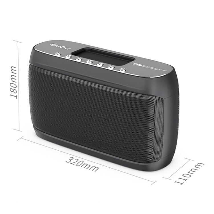 OneDer D1 60W便攜式無線藍牙音箱 支持免提通話/USB/AUX /TF