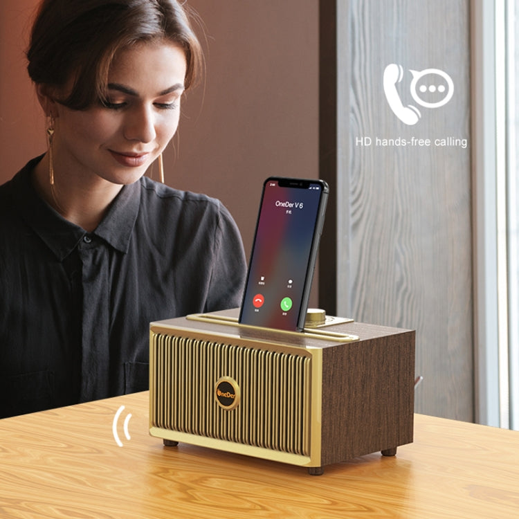 Oneder V6 便攜式藍牙音箱 支持免提&FM & TF卡 & AUX