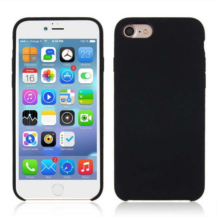 適用於蘋果 iPhone 8 & 7  純色液態硅膠 白色