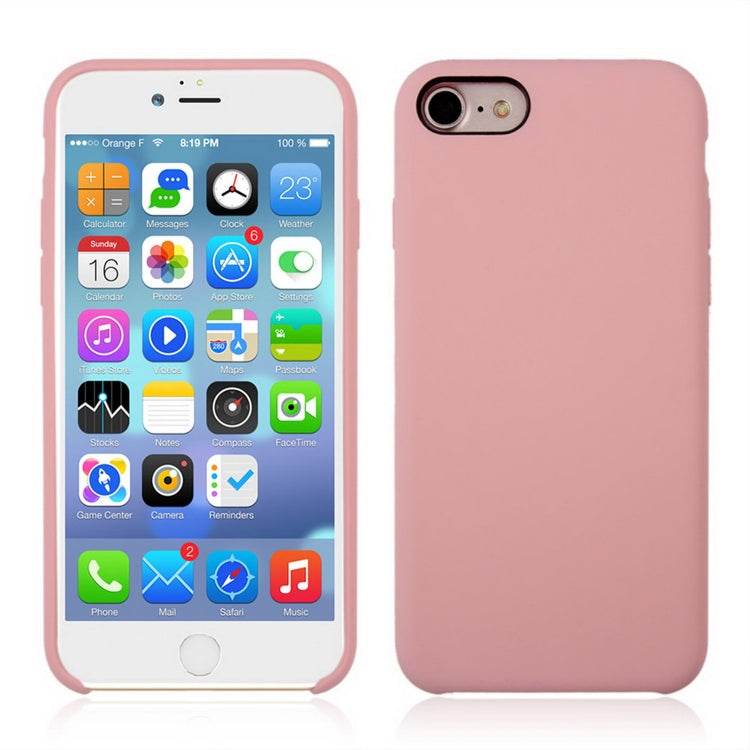 適用於蘋果 iPhone 8 & 7  純色液態硅膠 白色