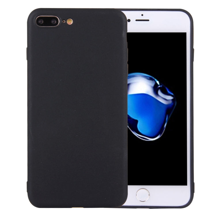 5.5英寸  適用於iPhone 8 Plus & 7 Plus   純色TPU保護殼 不帶圓孔