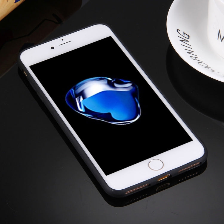 5.5英寸  適用於iPhone 8 Plus & 7 Plus   純色TPU保護殼 不帶圓孔