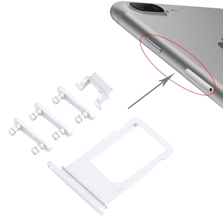 5.5英寸 適用於蘋果iPhone 7 Plus 卡托 音量鍵+電源鍵+靜音/震動鍵