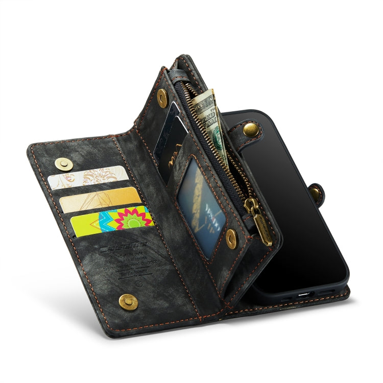 CaseMe 008 適用於蘋果 iPhone 8 Plus & 7 Plus   5.5寸 多功能錢夾保護套 帶可拆分后殼 & 支架 & 11卡槽 & 3現金槽 & 1拉鏈錢包 & 2相框 & 3磁扣