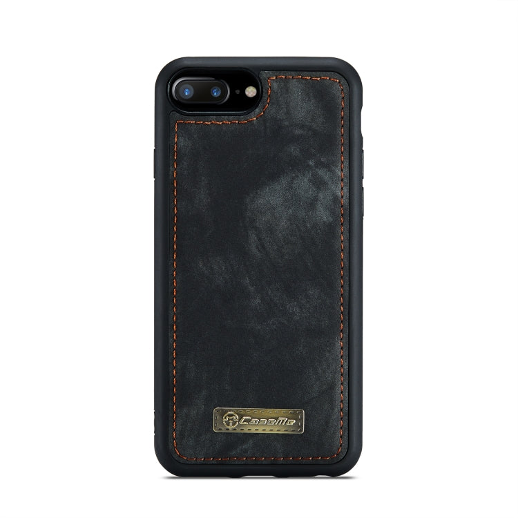 CaseMe 008 適用於蘋果 iPhone 8 Plus & 7 Plus   5.5寸 多功能錢夾保護套 帶可拆分后殼 & 支架 & 11卡槽 & 3現金槽 & 1拉鏈錢包 & 2相框 & 3磁扣