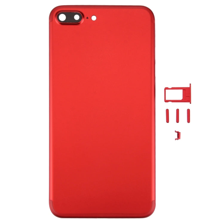 5.5英寸 適用於iPhone 7 Plus 六合一  卡槽 音量控制鍵 開機鍵 聲音振動切換鍵 LOGO) 全套替換殼