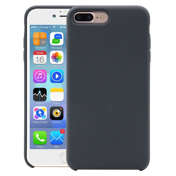 適用於iPhone 8 Plus & 7 Plus 純色液態硅膠保護殼