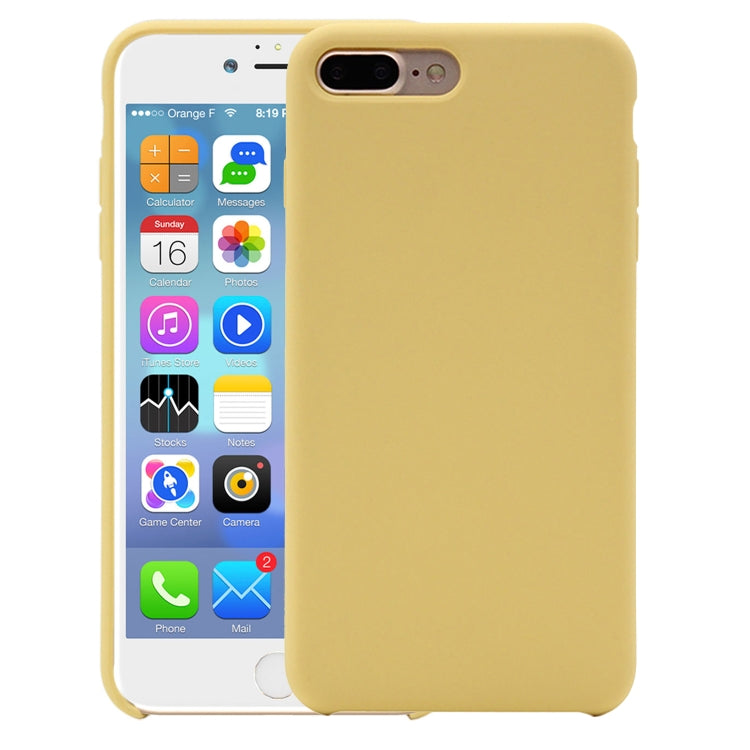 適用於iPhone 8 Plus & 7 Plus 純色液態硅膠保護殼