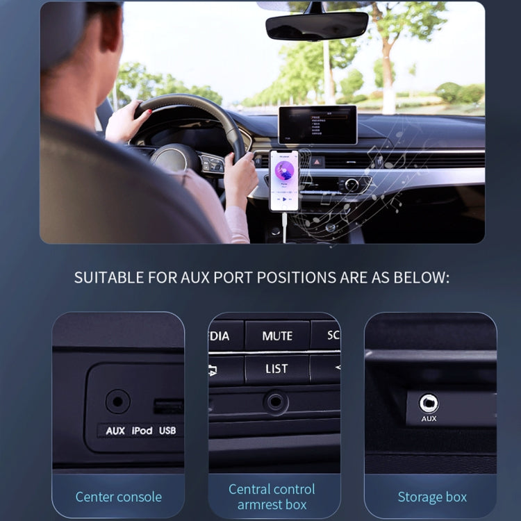 MH021 8 Pin轉3.5mm AUX音頻線，1米