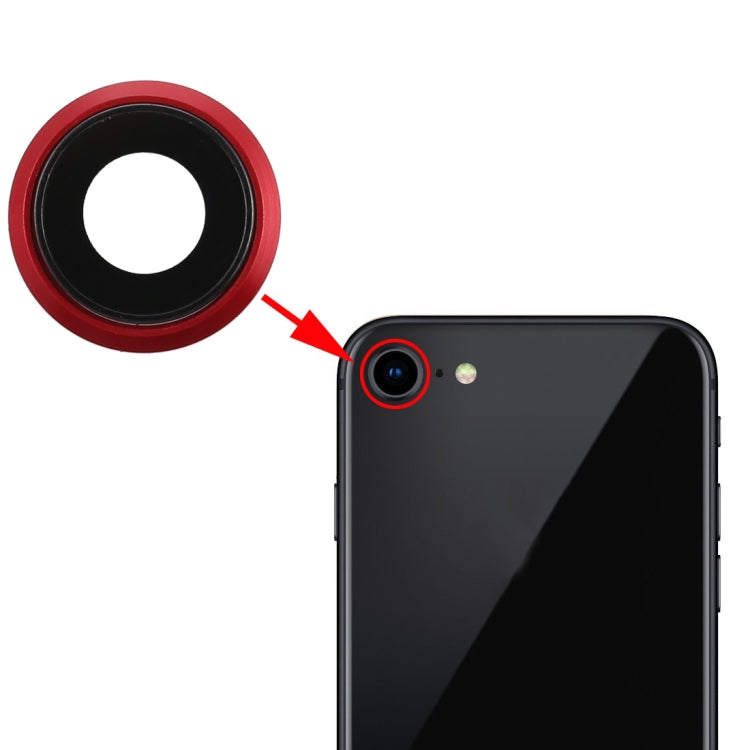 適用於iPhone 8 後置攝像頭框帶鏡片