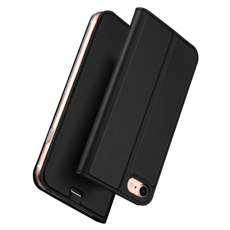 DUX DUCIS 適用於iPhone SE 2022 / SE 2020 / 8 / 7  PU + TPU左右翻蓋皮套 帶支架&卡槽