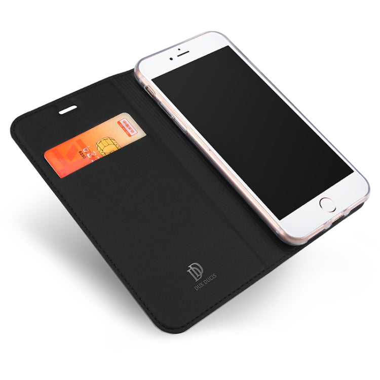 DUX DUCIS 適用於iPhone SE 2022 / SE 2020 / 8 / 7  PU + TPU左右翻蓋皮套 帶支架&卡槽