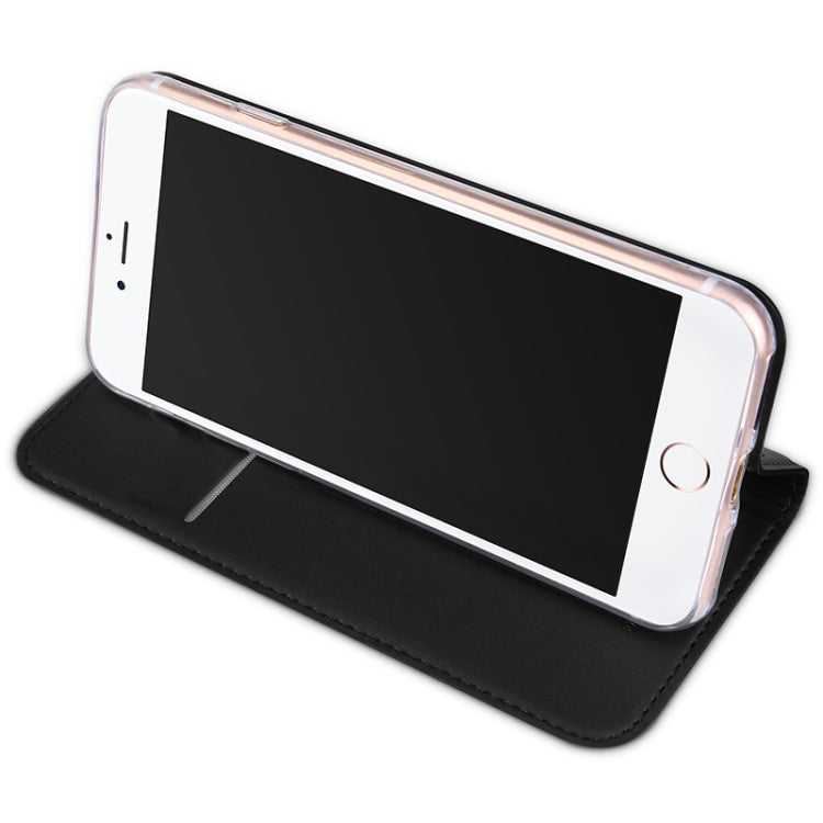 DUX DUCIS 適用於iPhone SE 2022 / SE 2020 / 8 / 7  PU + TPU左右翻蓋皮套 帶支架&卡槽