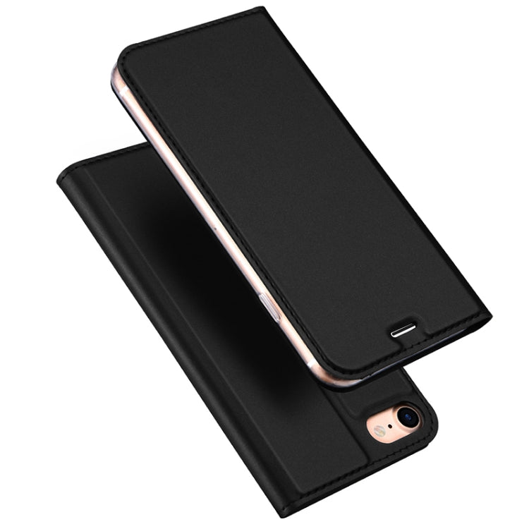 DUX DUCIS 適用於iPhone SE 2022 / SE 2020 / 8 / 7  PU + TPU左右翻蓋皮套 帶支架&卡槽