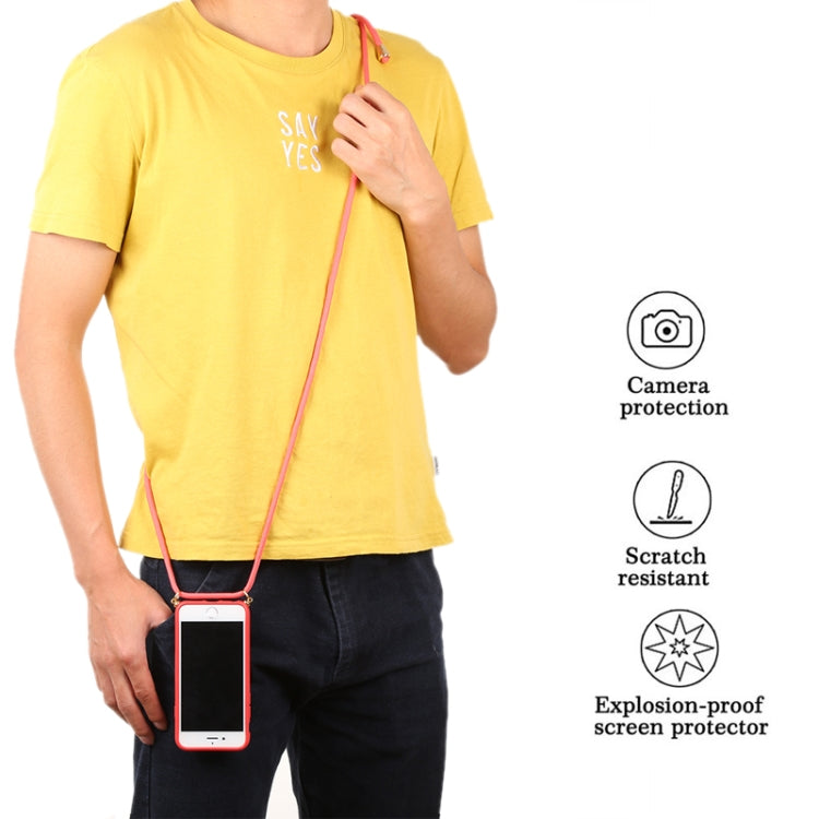 適用於 iPhone 8 / 7 TPU防摔手機殼，帶掛繩