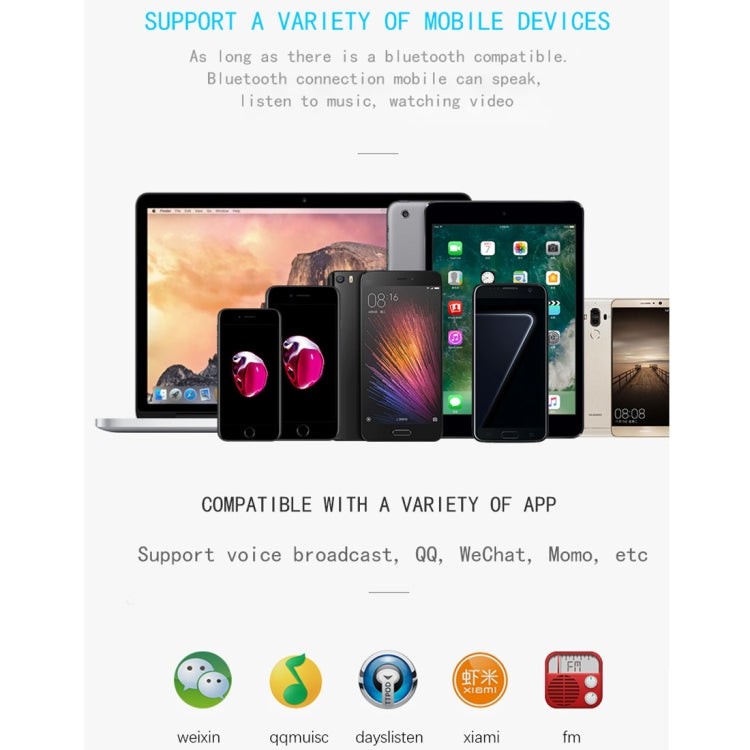 X3 磁吸運動藍牙入耳式耳機 藍牙5.0 帶HD麥克風 支持免提通話，有效距離10米