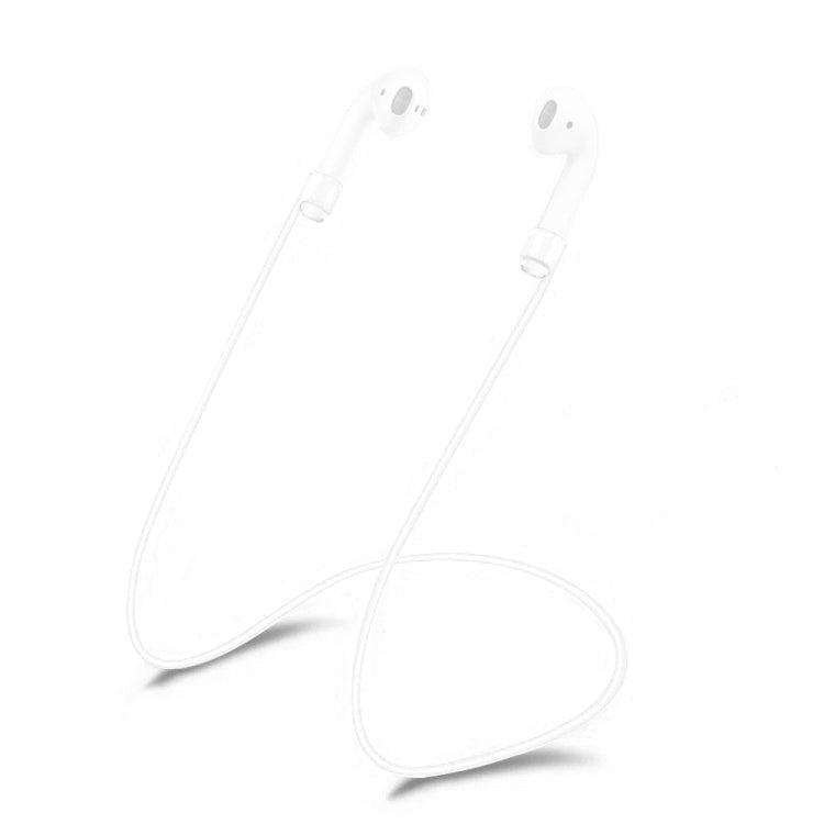 適用於蘋果AirPods 1/2代通用無線藍牙耳機防丟繩 男女通用硅膠防掉掛繩，線長60cm