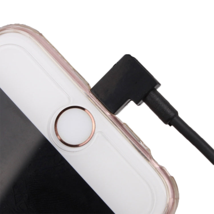 適用於DJI曉SPARK/御MAVIC Pro/精靈3&4/悟1&2 直角 USB 轉 8Pin 通用數據線連接線 長度：約30cm