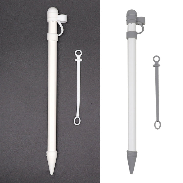 3合一 硅膠保護套+觸控帽筆+筆尖筆套 適用於Apple pencil
