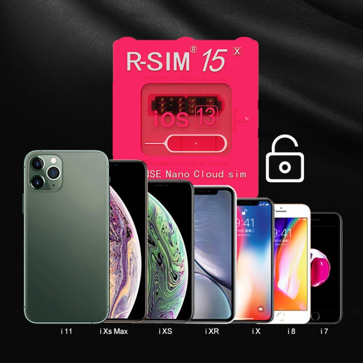 R-SIM 15 雙CPU神盾雲端升級型iOS13系統通用解鎖卡貼