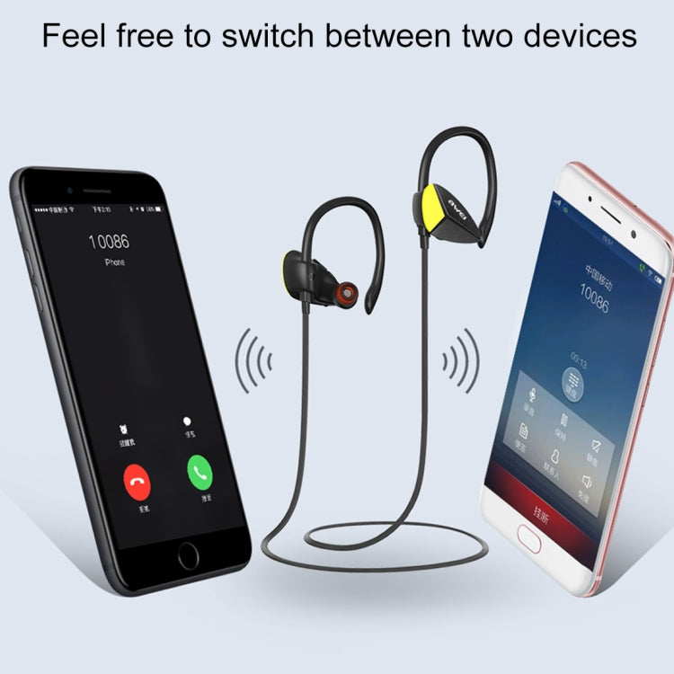 awei A888BL 后掛式運動立體聲防水防汗藍牙耳機