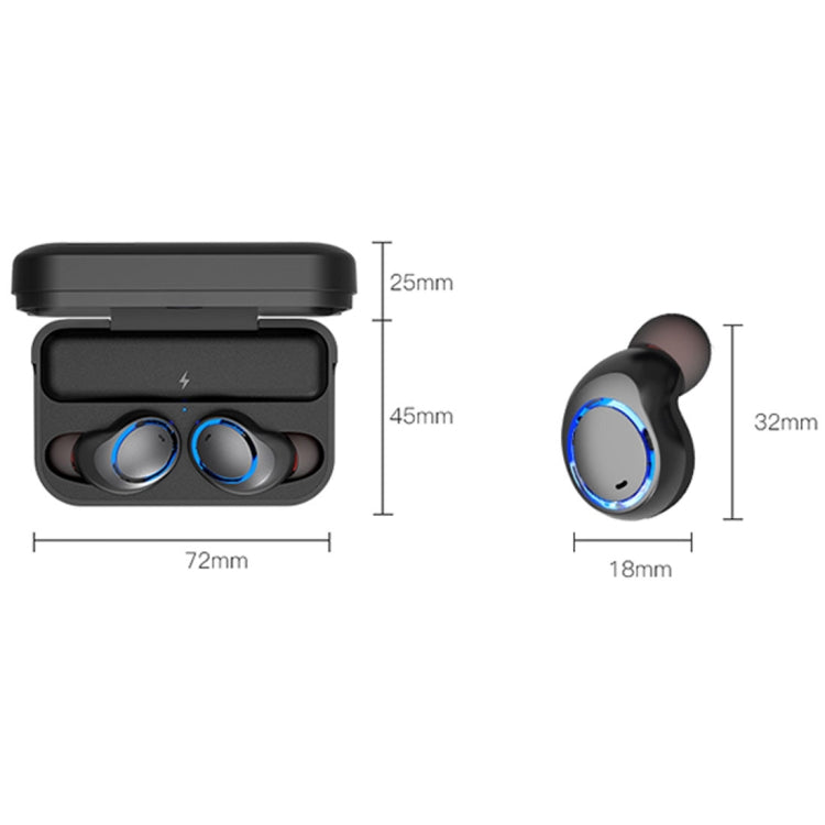 awei T3 雙耳無線藍牙耳機 帶充電盒