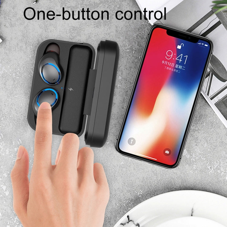 awei T3 雙耳無線藍牙耳機 帶充電盒