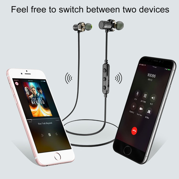 awei X670BL 雙動圈磁吸防水防汗運動藍牙耳機