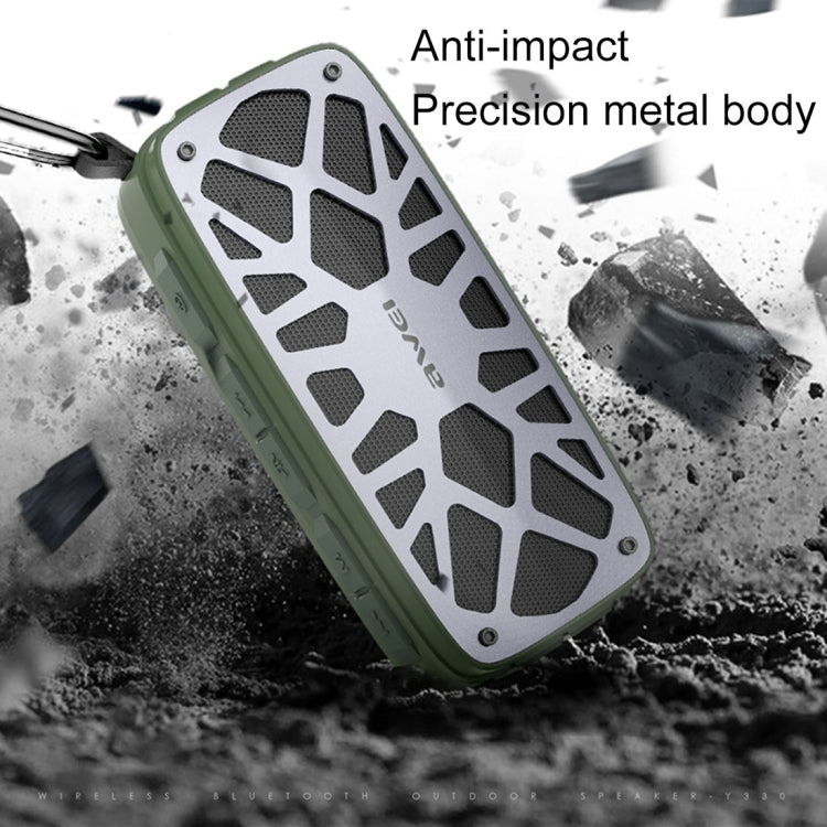 awei Y330 戶外便攜式藍牙音箱 支持AUX/FM/TF卡/U盤