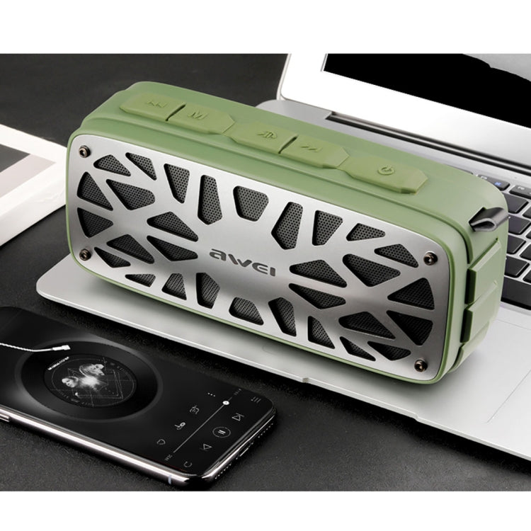 awei Y330 戶外便攜式藍牙音箱 支持AUX/FM/TF卡/U盤