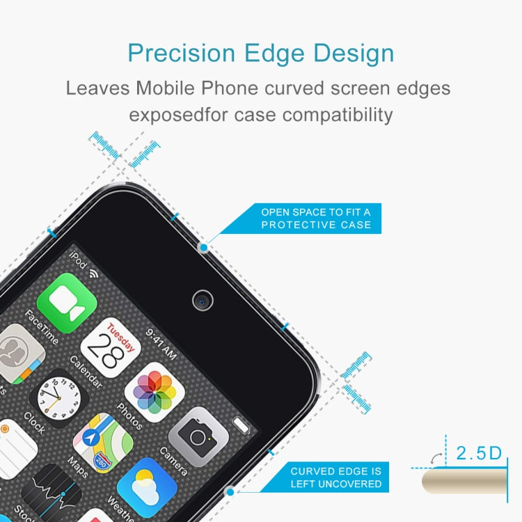適用於蘋果iPod touch 7 / touch  6 0.26mm 9H 2.5D弧邊鋼化玻璃膜