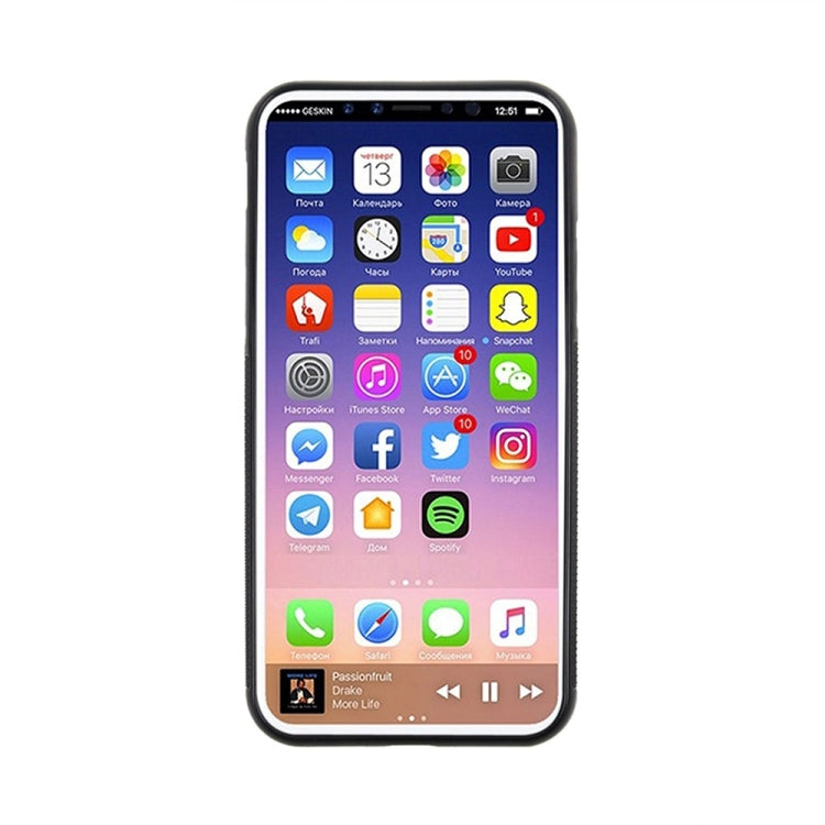 適用於蘋果iPhone X / XS TPU + PC 反重力防摔手機保護殼