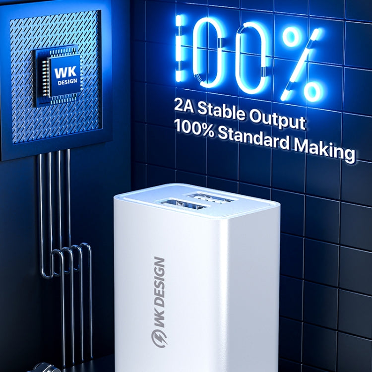 WK WP-U118 優品系列 10W 單U充電器，歐規