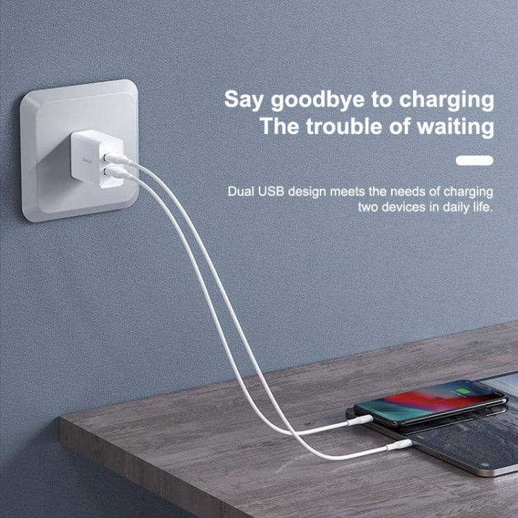WK WP-U119 優品系列 10W 雙U充電器，美規