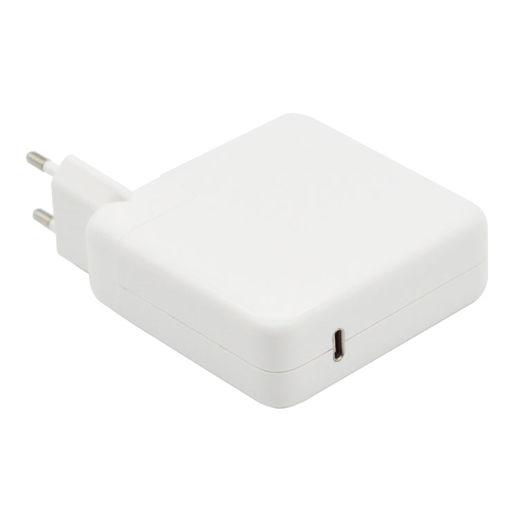 61W Type-C Power Adapter with 1.8m Cable, EU Plug