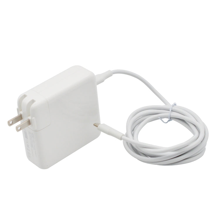 87W Type-C Power Adapter Portable Charger with 1.8m Type-C Charging Cable, US Plug