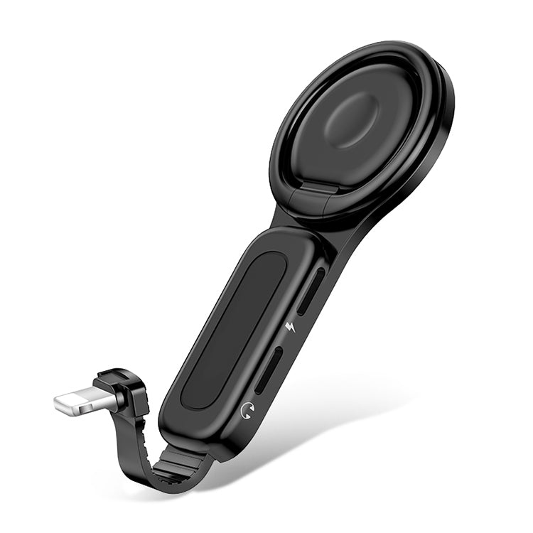 LXS08 8 Pin 轉8 Pin + 3.5毫米音頻適配器+環形支架